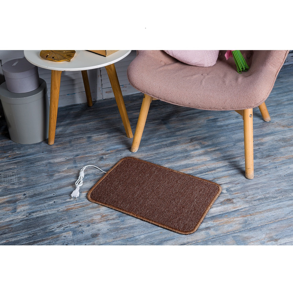 Covor de Încălzire cu Infraroșu – Căldură Blândă, Confort Maxim, Consum Redus, Culoare Maro