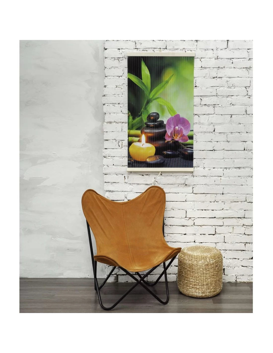 Panou radiant electric decorativ TRIO, incalzire cu infrarosu 420W/ 210W, model Harmony, 100 x 57 cm