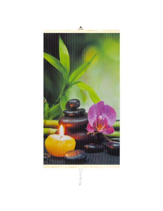 Panou radiant electric decorativ TRIO, incalzire cu infrarosu 420W/ 210W, model Harmony, 100 x 57 cm