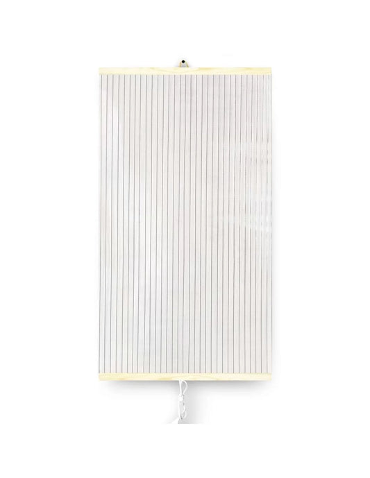 Panou radiant electric decorativ TRIO, incalzire cu infrarosu 420W/ 210W, model Transparent, 100 x 57 cm