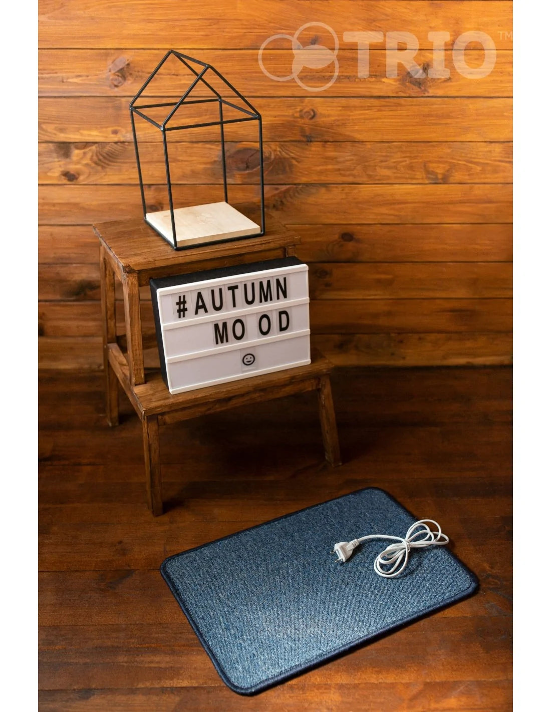 Covor de Încălzire cu Infraroșu – Căldură Blândă, Confort Maxim, Consum Redus, Culoare Albastra